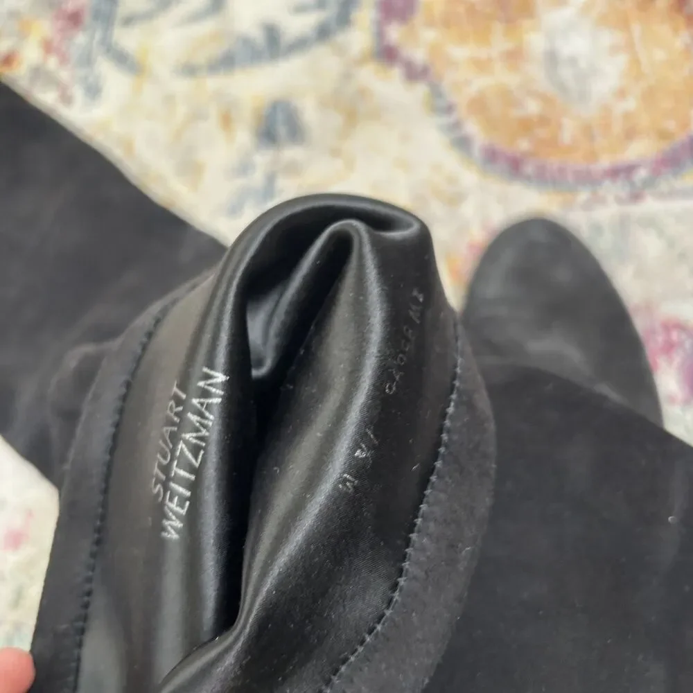 Stuart Weitzman Lowland Suede Over Knee Boots